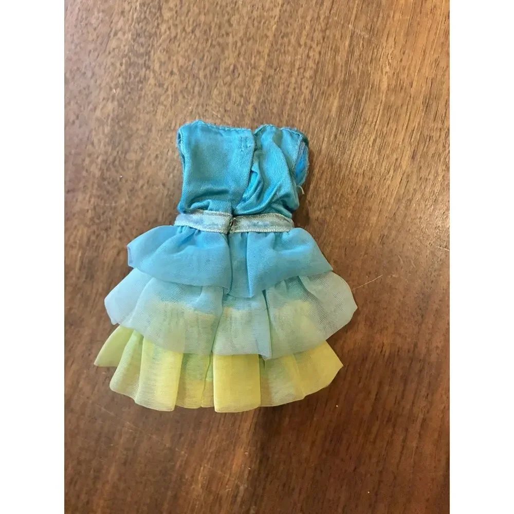 Vintage Barbie Dreamy Blues #1456 Mod Era Blue Dress Outfit